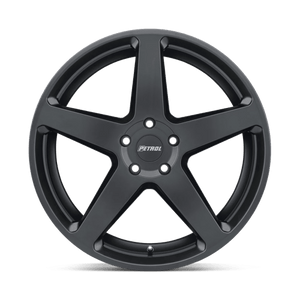 19X8 Petrol P2C SEMI GLOSS BLACK 5X108