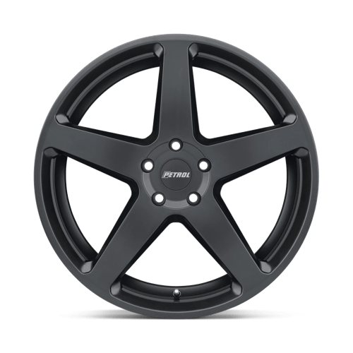 18" Petrol P2C SEMI GLOSS BLACK 5X110