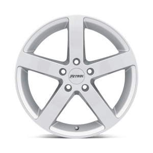 15X6.5 Petrol P3B GLOSS SILVER 5X100
