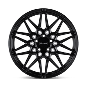 19X8 Petrol P3C SEMI GLOSS BLACK 5X115