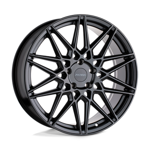 20X8.5 Petrol P3C SEMI GLOSS BLACK 5X114.3