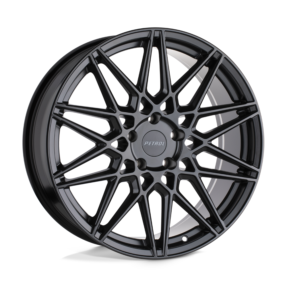 19" Petrol P3C SEMI GLOSS BLACK 5X112