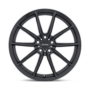 18" Petrol P4B GLOSS BLACK 5X114.3