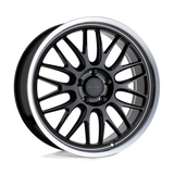 20" Petrol P4C GLOSS BLACK W/ MACH CUT LIP 5X114.3