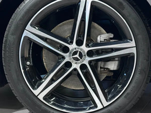 18” Mercedes-Benz C 180 C 200 C 220 C 250 C 300 C 350 C Base C Luxury C Exclusive Rims 2013 2014 2015 2016 2017 2018 2019 2020 2021 2022 2023 2024 2025 2026 OEM Original Wheels 18x7.5 Gloss Black with Machine Face