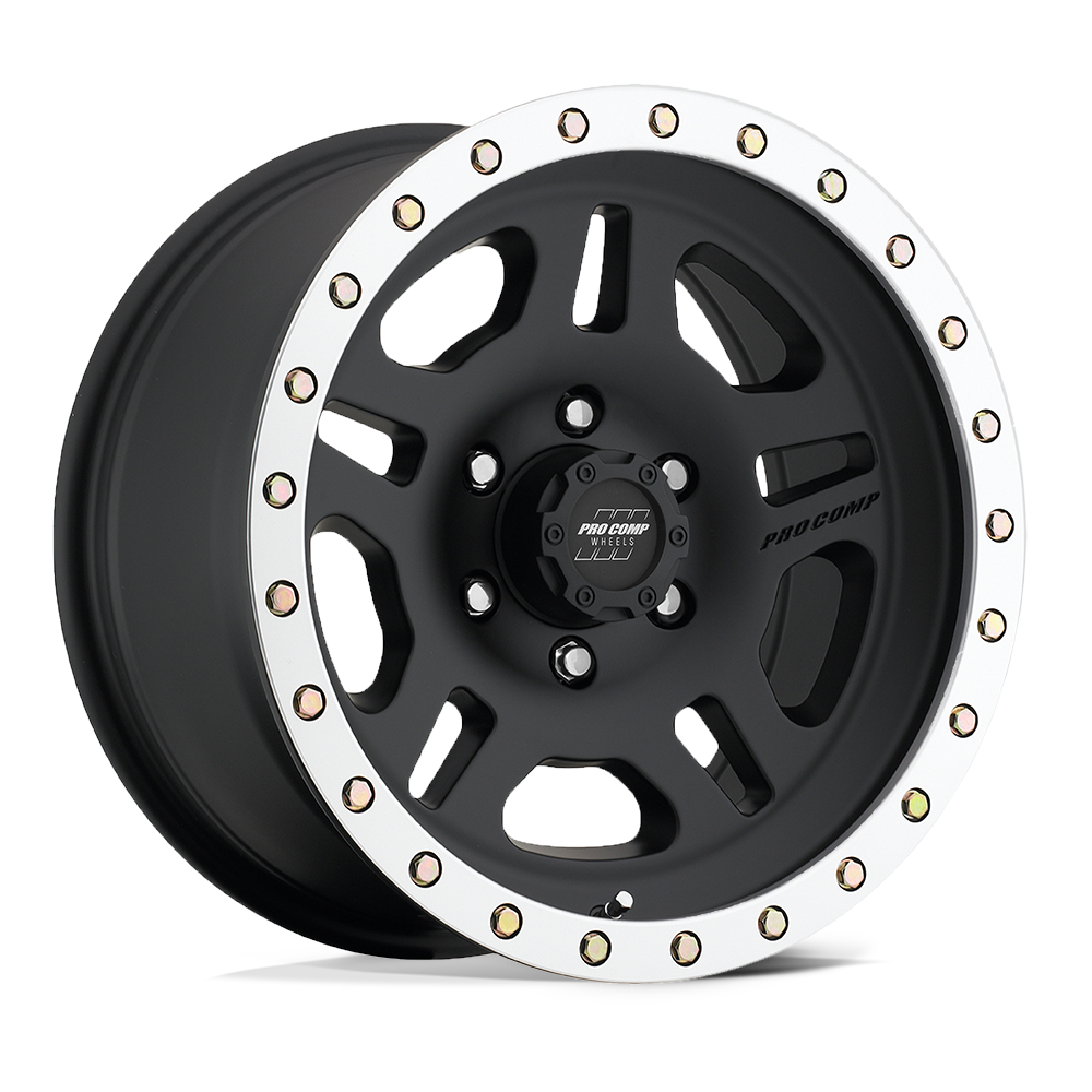 16X8 Pro Comp Alloys PA29 LA PAZ SATIN BLACK MACHINED 5X114.3