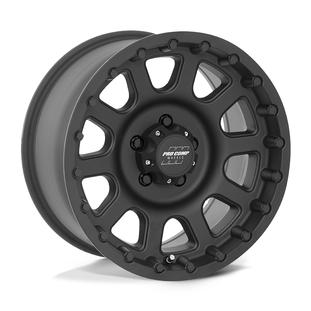 17X9 Pro Comp Alloys PA32 BANDIDO FLAT BLACK 6X135