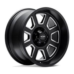 17X9 Pro Comp Alloys PA64 GUNNER SATIN BLACK MILLED 5X127