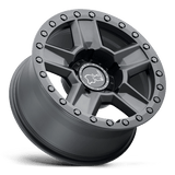 17X8.5 Black Rhino Hard Alloys RAVINE MATTE BLACK 5X127