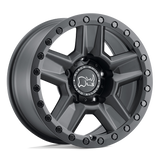 20X9 Black Rhino Hard Alloys RAVINE MATTE BLACK 6X139.7