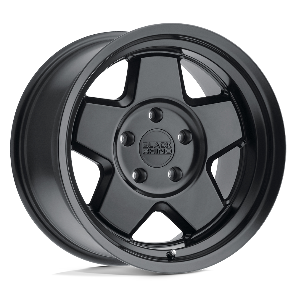 20" Black Rhino Hard Alloys REALM MATTE BLACK 6X114.3