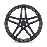 22" RedBourne CROWN GLOSS BLACK 5X120