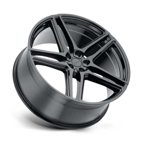 22" RedBourne CROWN GLOSS BLACK 5X120
