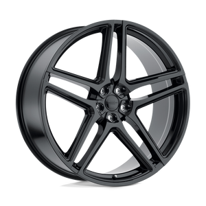 22" RedBourne CROWN GLOSS BLACK 5X120