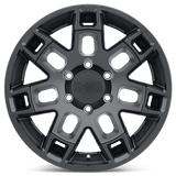 20X9 Black Rhino Hard Alloys RIDGE MATTE BLACK 5X127