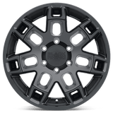 20" Black Rhino Hard Alloys RIDGE MATTE BLACK 5X127