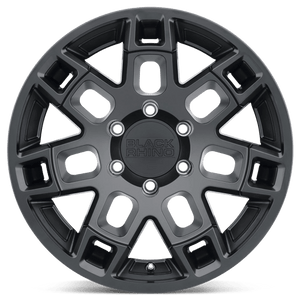 20" Black Rhino Hard Alloys RIDGE MATTE BLACK 5X127