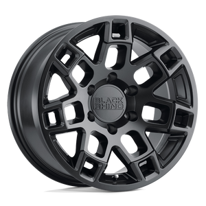 20X9 Black Rhino Hard Alloys RIDGE MATTE BLACK 5X127