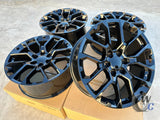 22” Wheels Fit Cadillac Escalade 1999–2026 |  OE Style Rims |  Gloss Black |  Set of 4