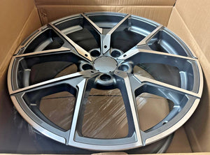 20” Rims - Made to Fit Mercedes-Benz C 300 (RWD), C 300 4MATIC (AWD), C 300e (plug-in hybrid), AMG C 43, AMG C 63 S | OE Style | 2020 2021 2022 2023 2024 2025 2026 | 20x8.5/9.5 Wheels Brand New - Model 39