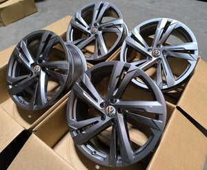 20” Volkswagen Phaeton Rims 2004 2005 2006 OEM Original Wheels 20x8 Gray