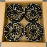 19” Rims - Made to Fit BMW 528i 528i xDrive | OE Style | 2011 2012 2013 2014 2015 2016 19x8.5/9.5 Wheels Brand New