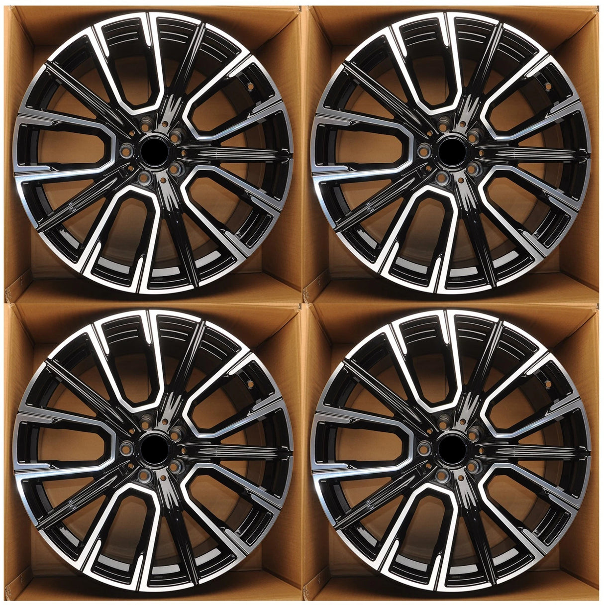 20” Rims - Made to Fit BMW 530e 530e XDrive | OE Style | 2017 2018 2019 2020 2021 2022 2023 20X8.5/10 Wheels Brand New