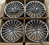 19” Wheels Fit BMW 4 Series 2022–2026 |  Factory Style Rims |  Gloss Black |  Staggered Set of 4