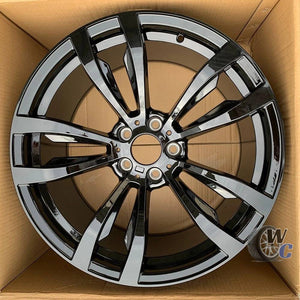 20” Wheels Fit BMW X6 2008–2019 |  Factory Style Rims |  Gloss Black |  Staggered Set of 4