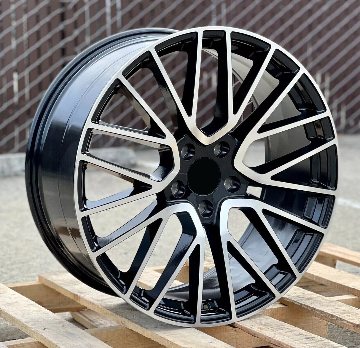 22” Rims – Made to Fit Porsche Cayenne Cayenne E-Hybrid Cayenne S Cayenne GTS Cayenne Turbo Cayenne Turbo S E-Hybrid | OE Style | 2020–2026 | 22x10/11 Wheels Brand New – Model 46