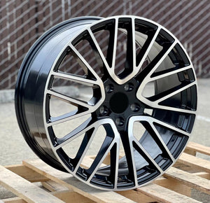 22” Rims – Made to Fit Porsche Cayenne Cayenne E-Hybrid Cayenne S Cayenne GTS Cayenne Turbo Cayenne Turbo S E-Hybrid | OE Style | 2020–2026 | 22x10/11 Wheels Brand New – Model 46