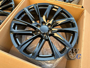 24” Wheels Fit Cadillac Escalade 1999–2026 |  OE Style Rims |  Gloss Black |  Set of 4