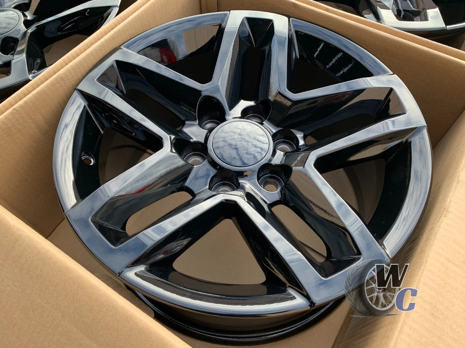 22” Wheels Fit Chevrolet Colorado 2024–2026 | OE Style Rims | Gloss Black | Set of 4
