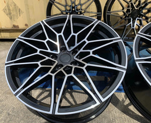 19” Rims - Made to Fit BMW 740i, 740i xDrive, 745e, 745e xDrive, 750i, 750i xDrive, 760i, M760i | OE Style | 2020 2021 2022 2023 2024 2025 2026 | 19x8.5/9.5 Wheels Brand New - Model 48