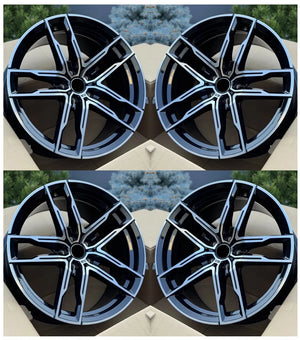 19” Rims - Made to Fit BMW 328d 328d xDrive | OE Style | 2012 2013 2014 2015 2016 2017 2018 19x8.5/9.5 Wheels Brand New