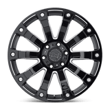20X10 Black Rhino Hard Alloys SELKIRK GLOSS BLACK MILLED 5X139.7