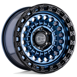 17" Black Rhino Hard Alloys SENTINEL COBALT BLUE W/ BLACK RING 8X170