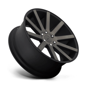 22X9.5 DUB 1PC S121 SHOT CALLA MATTE BLACK DOUBLE DARK TINT 6X139.7