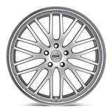 17" TSW SNETTERTON HYPER SILVER W/ MIRROR CUT LIP 5X120