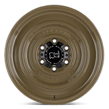 17" Black Rhino Hard Alloys SOLID GLOSS ALLIGATOR GREEN 5X127