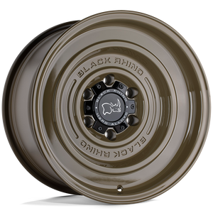 17" Black Rhino Hard Alloys SOLID GLOSS ALLIGATOR GREEN 6X139.7
