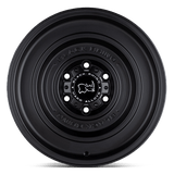 17" Black Rhino Hard Alloys SOLID MATTE BLACK 5X127