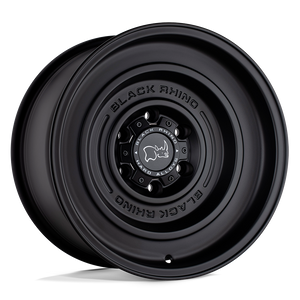 17" Black Rhino Hard Alloys SOLID MATTE BLACK 6X139.7