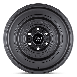 17" Black Rhino Hard Alloys SOLID MATTE GUN BLACK 5X127