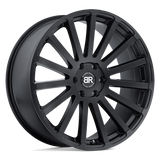20X9 Black Rhino Hard Alloys SPEAR MATTE BLACK 6X135