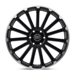 20X9 Black Rhino Hard Alloys SPEAR MATTE BLACK W/ M-MACH LIP EDGE 6X139.7