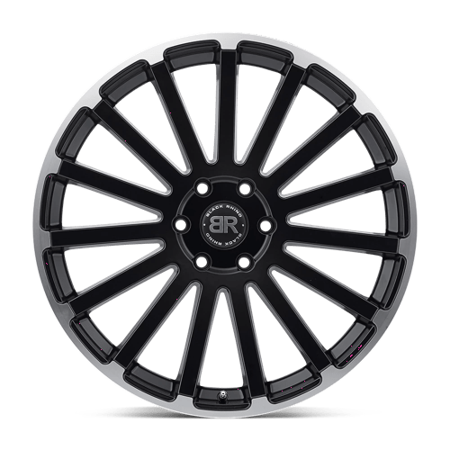 20" Black Rhino Hard Alloys SPEAR MATTE BLACK W/ M-MACH LIP EDGE 6X139.7