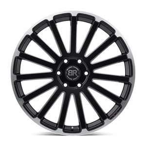 20" Black Rhino Hard Alloys SPEAR MATTE BLACK W/ M-MACH LIP EDGE 6X139.7
