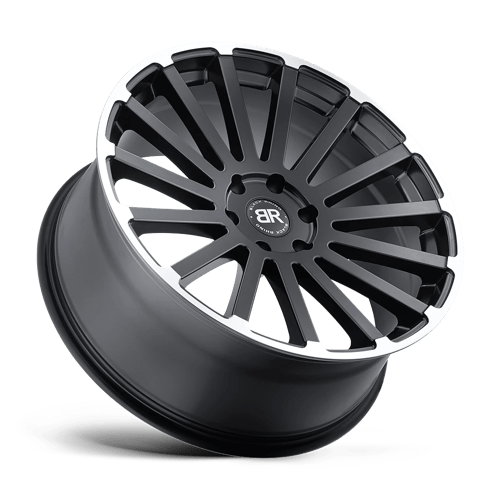 20" Black Rhino Hard Alloys SPEAR MATTE BLACK W/ M-MACH LIP EDGE 6X139.7