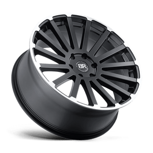 20" Black Rhino Hard Alloys SPEAR MATTE BLACK W/ M-MACH LIP EDGE 6X139.7